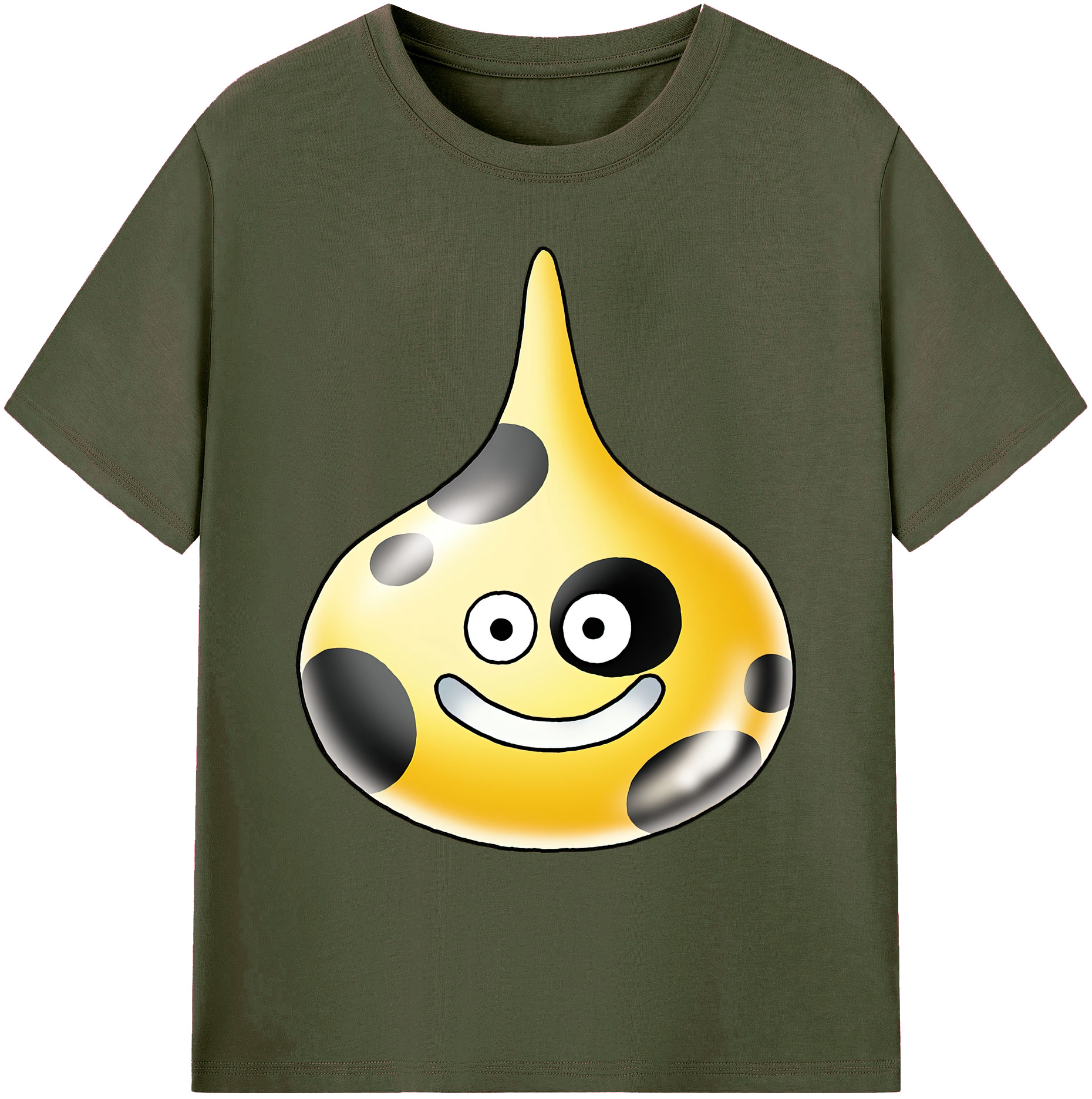 （画像用） ドラゴンクエスト Doragon Kuesuto Dragon Quest 綿100％ メンズ半袖Tシャツ｜肌触りやわらか＆通気性